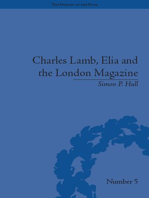 cover image of Charles Lamb, Elia and the London Magazine